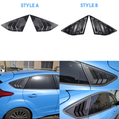 Ford Focus MK3 Quarter Window Louvers